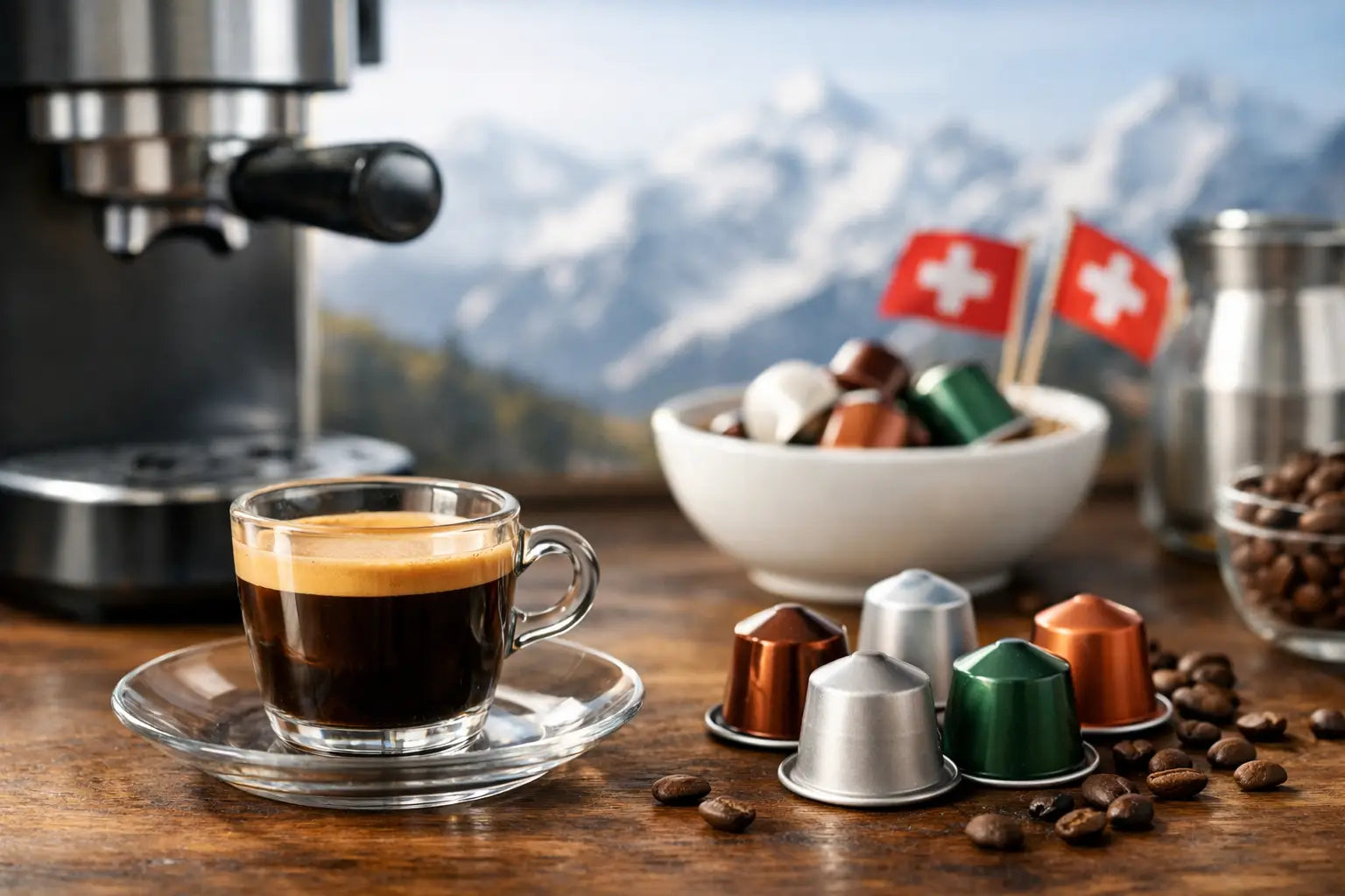 Espresso Kapseln Schweiz - worauf es ankommt