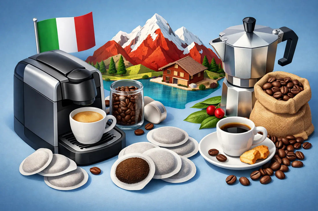Italienische Kaffeepads Schweiz richtig wählen