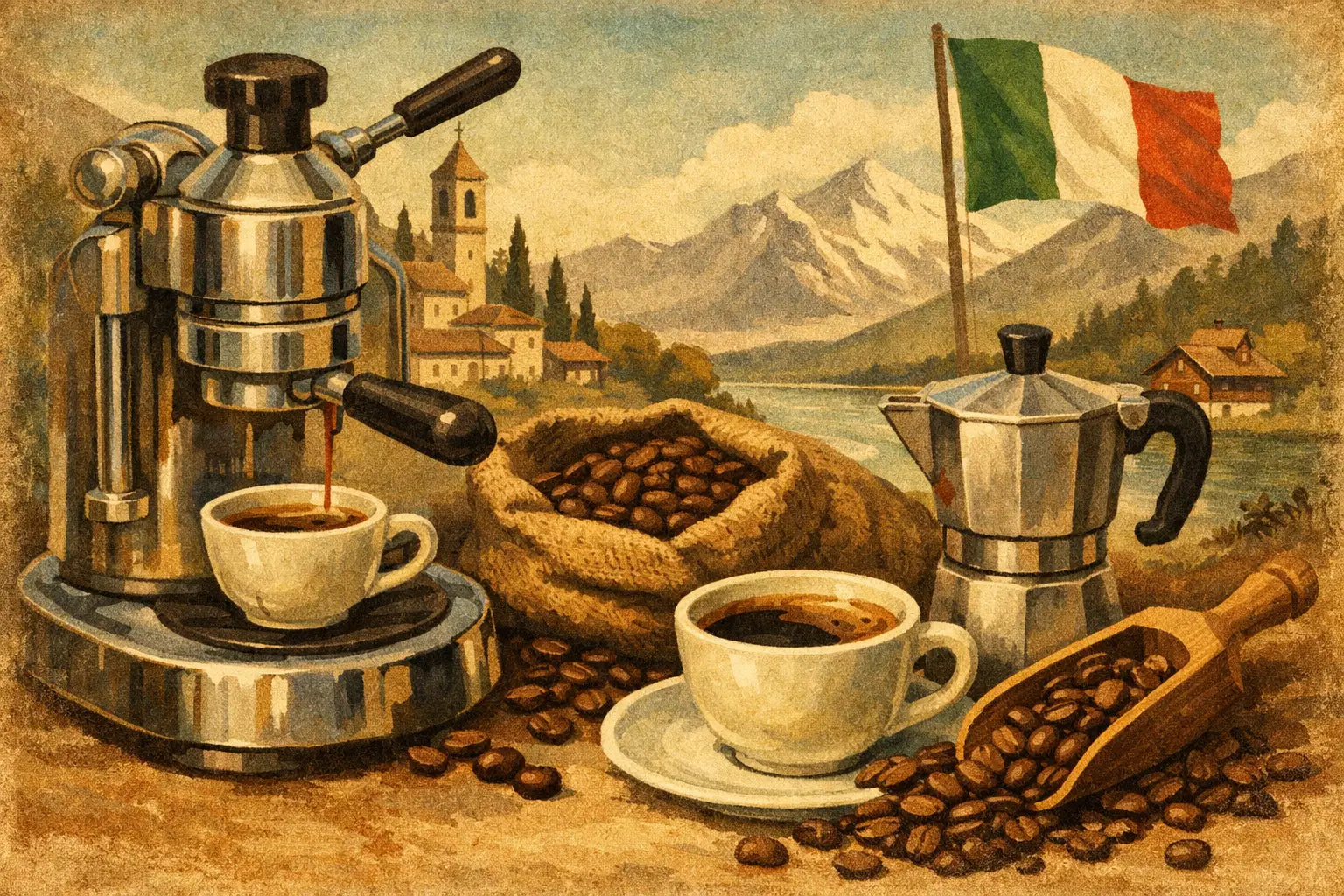 Espresso Bohnen italienisch kaufen in CH
