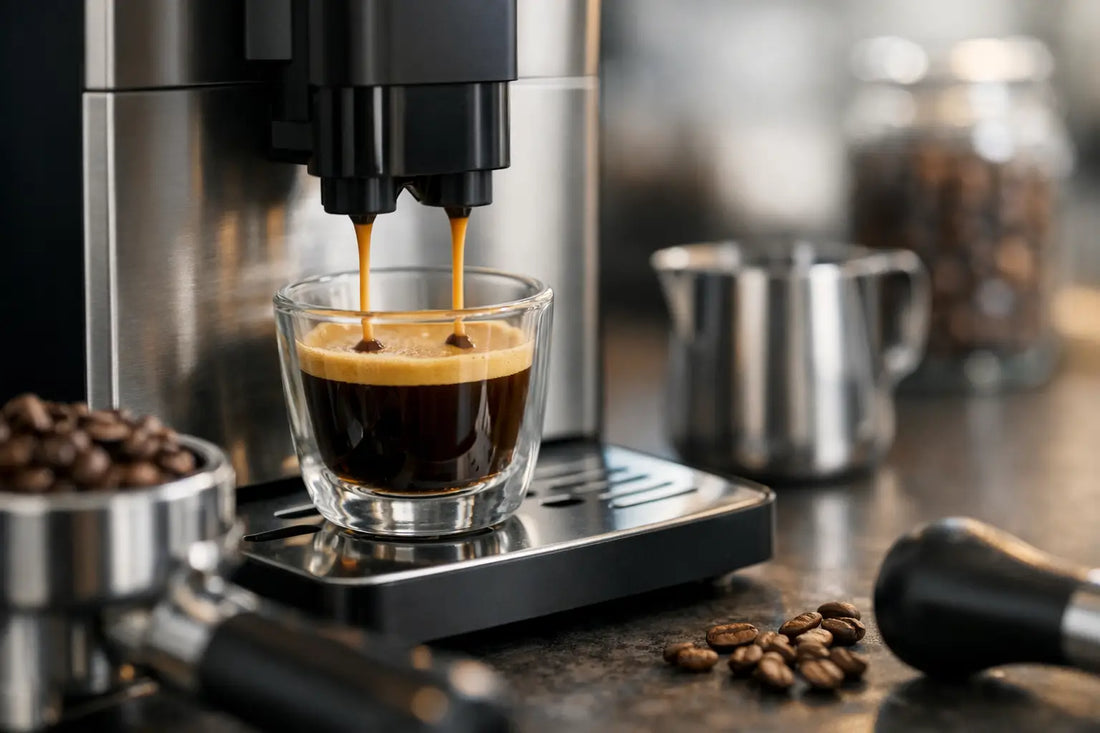 Espresso für Vollautomaten einstellen