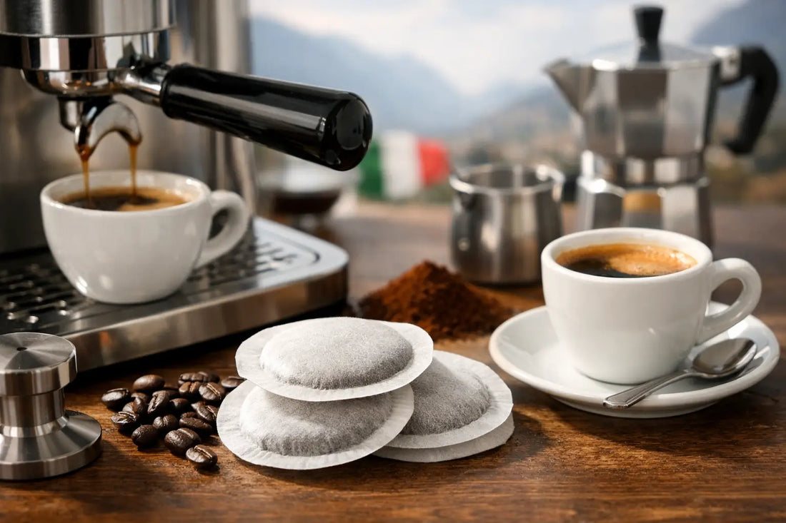 ESE Pads Schweiz für italienischen Espresso