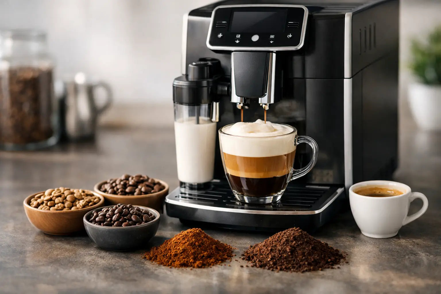Welcher Kaffee passt im Vollautomaten am besten?