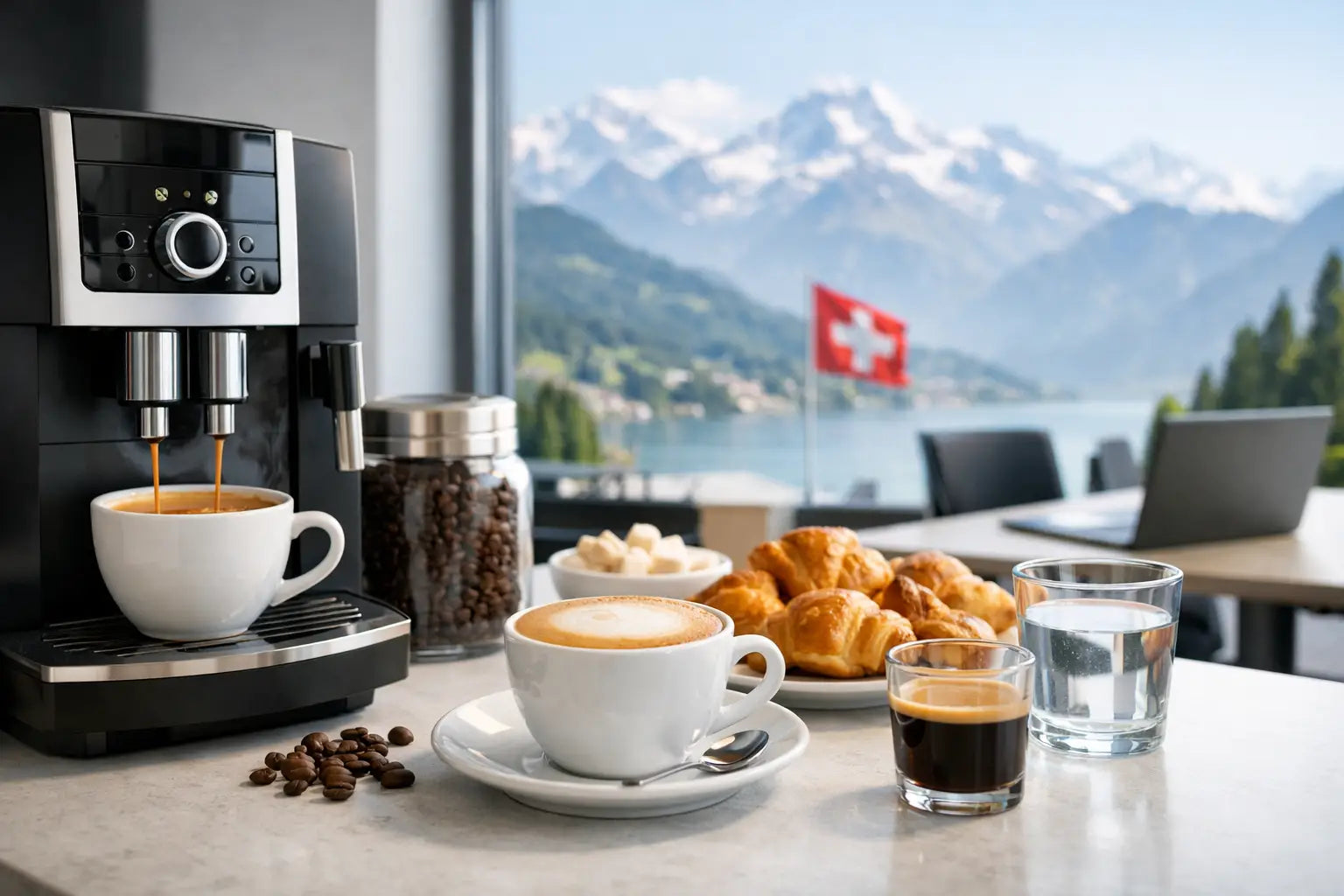Bürokaffee in der Schweiz bestellen