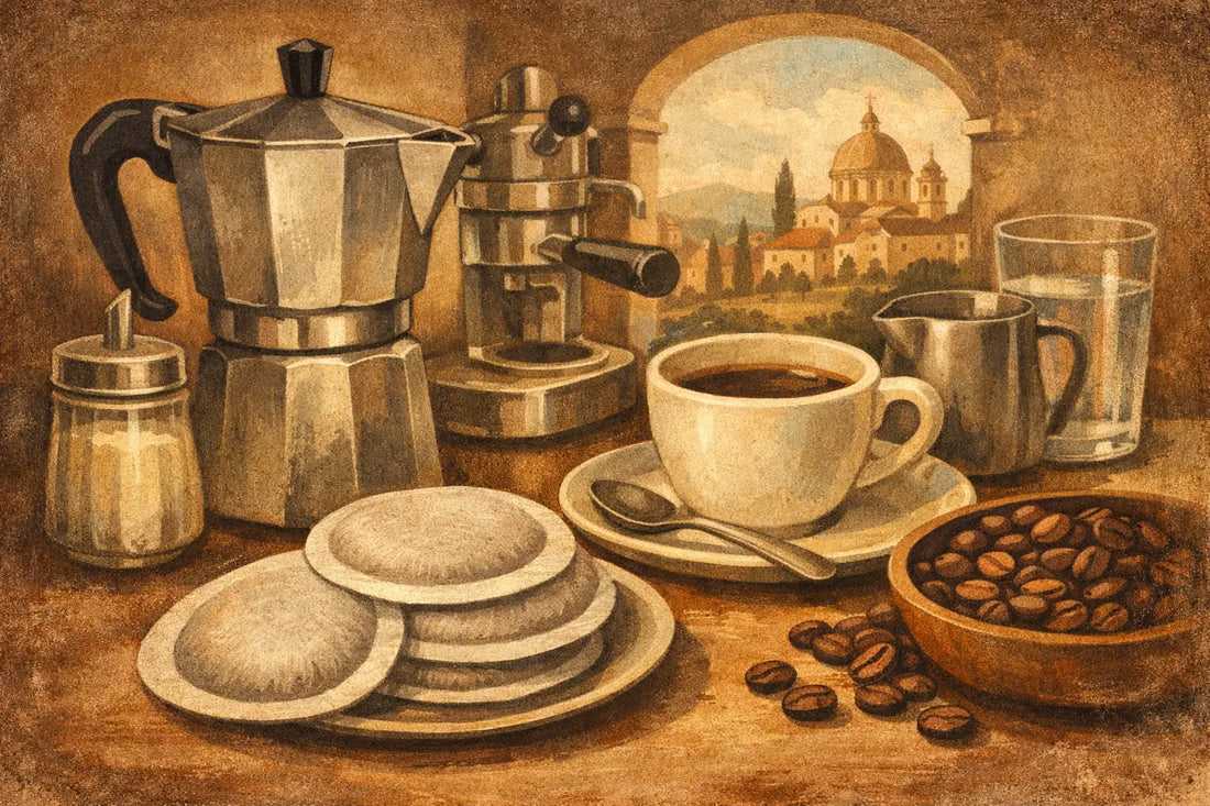 ESE Pads für italienischen Kaffee