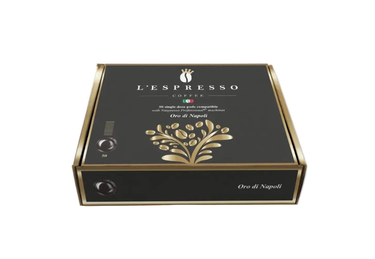 Nespresso Professional L’ESPRESSO Oro di Napoli Ristretto – 50 Kapseln
