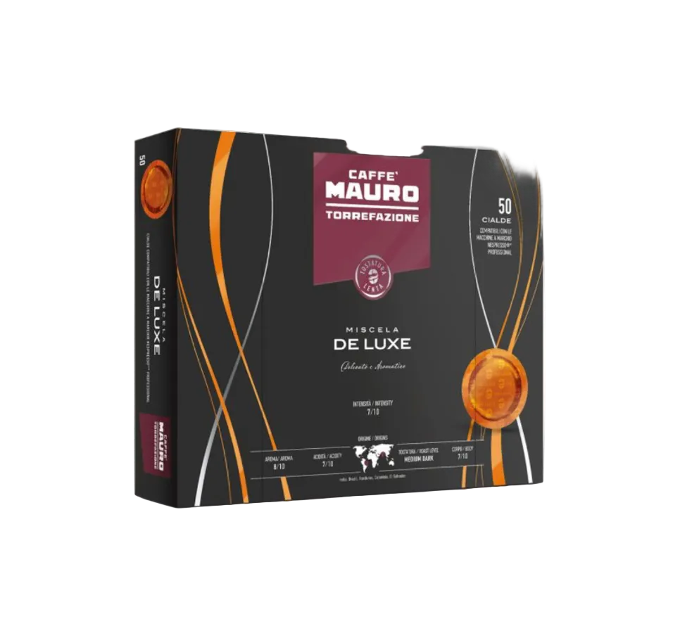 Caffè Mauro De Luxe – Nespresso Professional Pads (50 | 100 | 200 | 300 Stück)