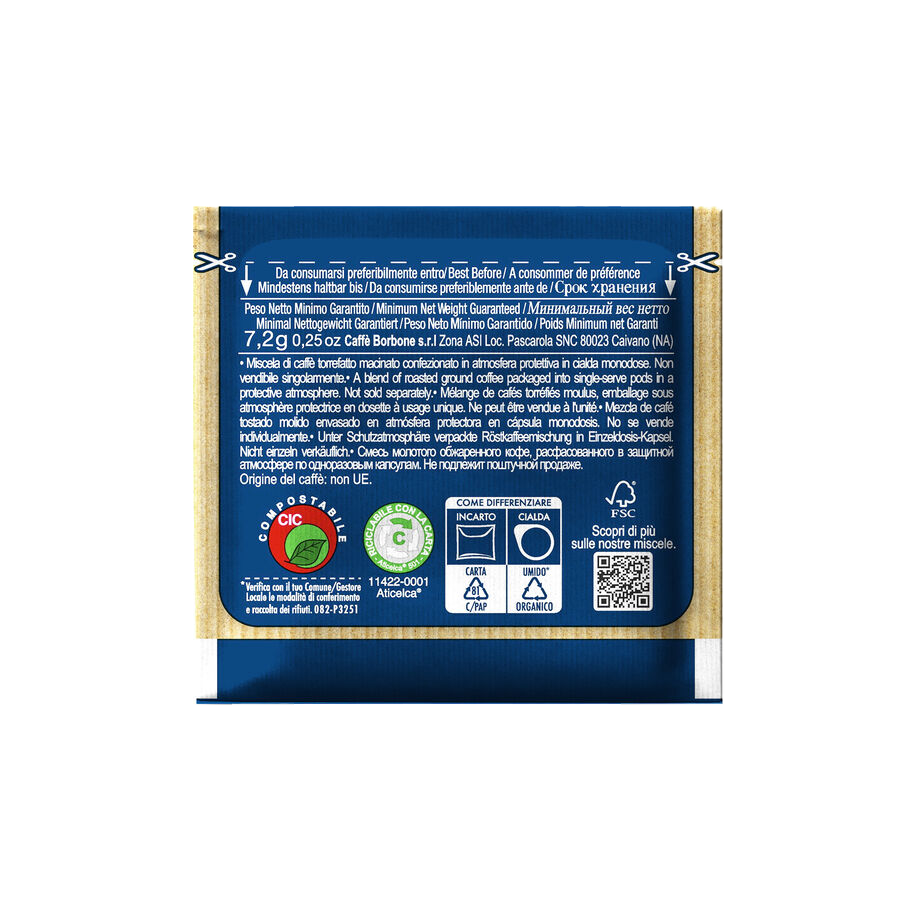 Caffè Borbone Blu Kaffeepads (300/600 Pads)