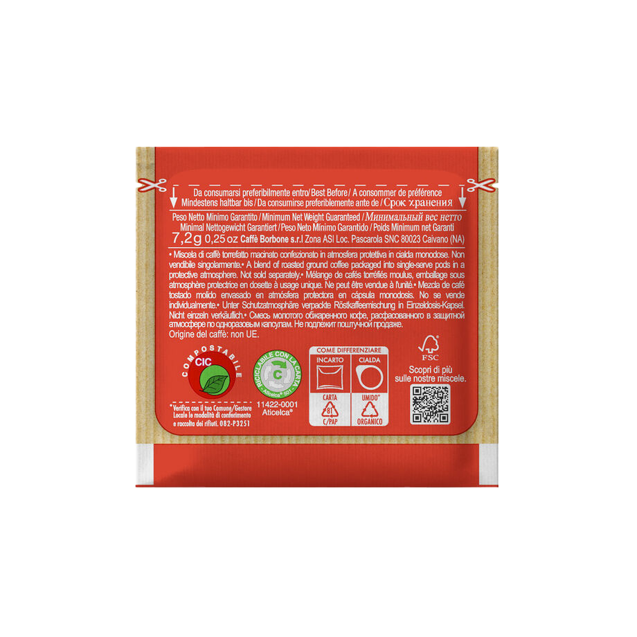 Caffè Borbone Rossa Kaffeepads (300/600 Pads)